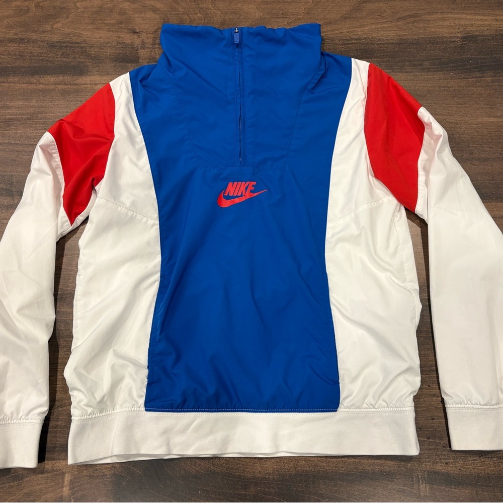 Nike 1/4 Zip Standard Zip Windbreaker- Youth Size Large 🇺🇸